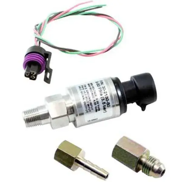 Heißes Angebot AEM Electronics Edelstahl MAP Sensor Kit 5 BAR / 75 PSIa - AEM-30-2130-75