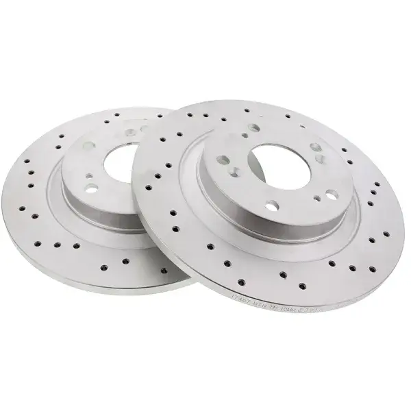 Wochenendangebot Brakemax Bremsscheiben Hinten (260mm / 5x114.3) - Gelocht - BM-7381