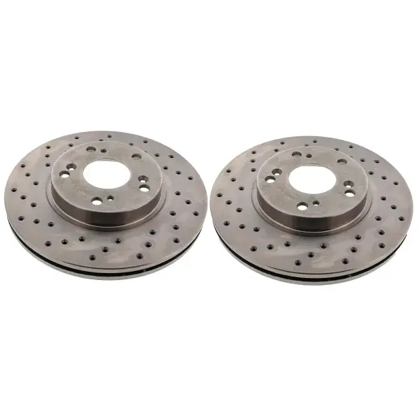 Brakemax Bremsscheiben vorne (300mm / 5x114.3) - Gelocht - BM-7560 Neu Im Sortiment