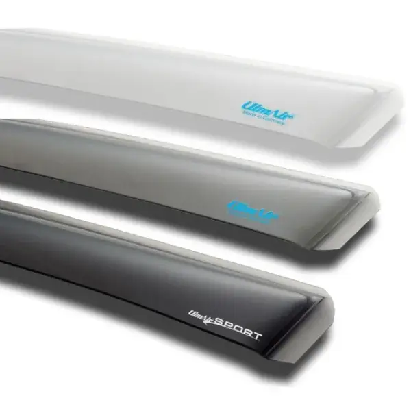 Echt ClimAir Windabweiser (Vordertüren) - Schwarz - Mit ABE und TÜV-Zertifikat - CLS0031782D
