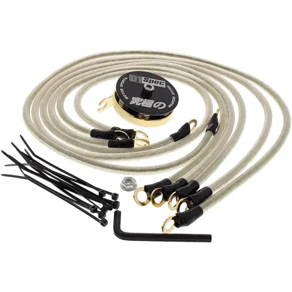 Sonderangebot D1 Spec Super Earth Masse Kabelset 8AWG (8mm) - D1S-001-1