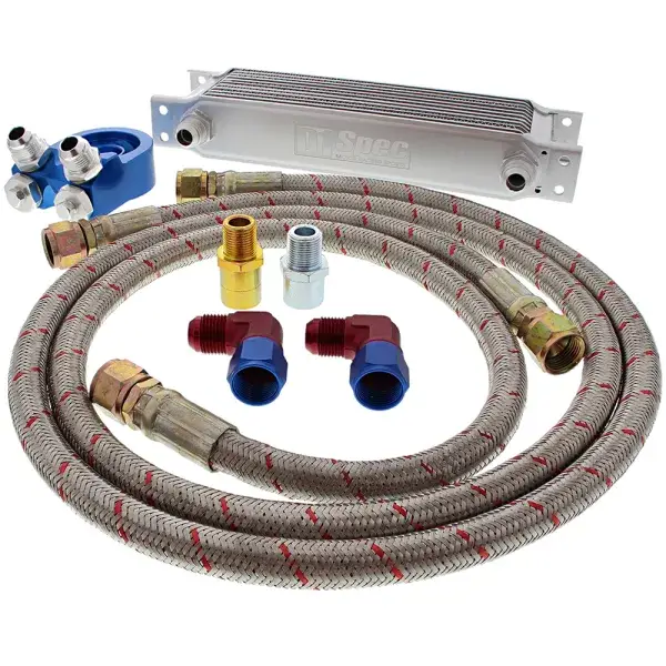 D1 Spec Ölkühler kit (330 x 76 x 50mm) - D1S-A035-6 Neue Ware