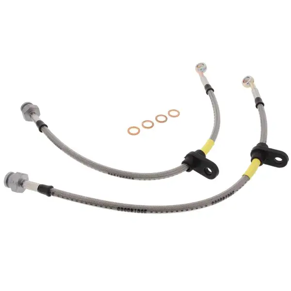 Goodridge Bremsschlauch Satz vorne Stahlflex (TÜV) - Silber - GO-17524-B-F-C-T Markenprodukt