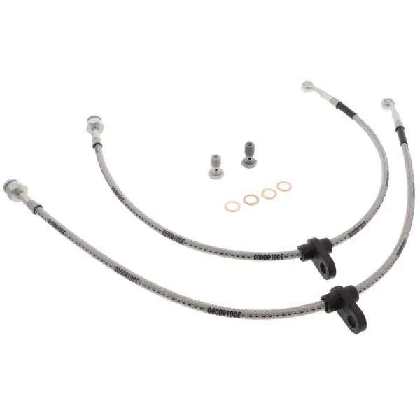 Goodridge Bremsschlauch Satz vorne Stahlflex (TÜV) - Silber - GO-2917-B-F-C-T Beliebt