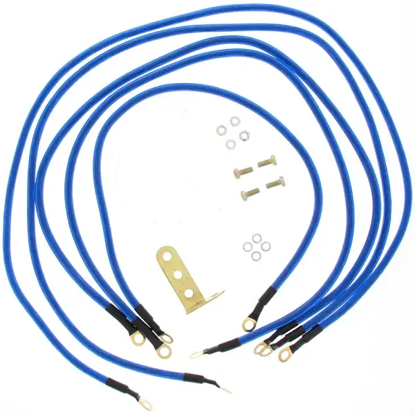US-Racing Masse Kabelset - Blau - GWC-B Neu Im Sortiment