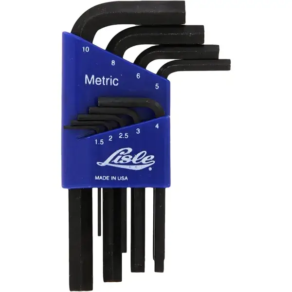 Lisle Imbusschlüssel Satz metrisch 1.5/2/2.5/3/4/5/6/8/10mm - L42300 Direkt Vom Hersteller
