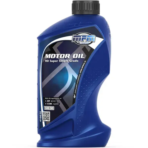 MPM Oil Motoröl SAE 50 Super Single Grade - 1 Liter - MPM-41001E Sonderangebot