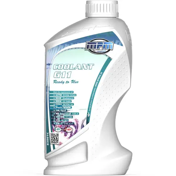 Finale Aktion MPM Oil Kühlmittel Kühlflüssigkeit -38°C G11 - 1 Liter - MPM-83001C
