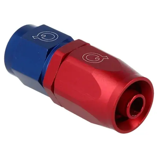 Abverkauf QSP Schlauchadapter leicht gerade AN10 - Blau, Rot - QG136-0010