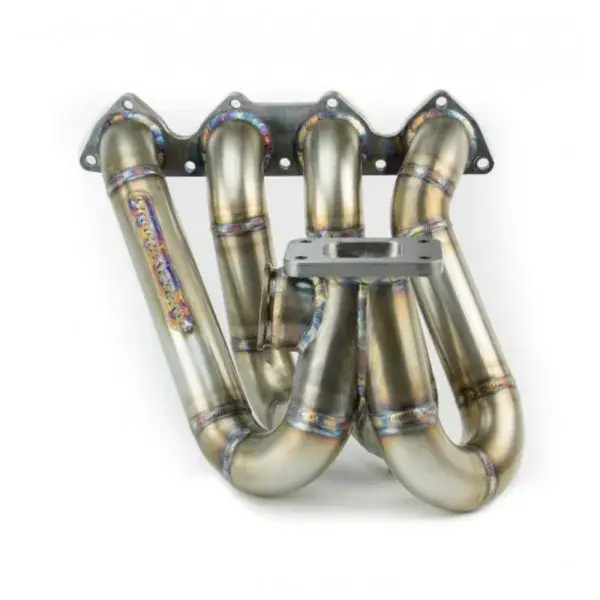 SpeedFactory Turbo Krümmer ES top mount style T3 Turbineneinlass, 44mm V-Band wastegate Flansch - SF-04-022 Geprüft