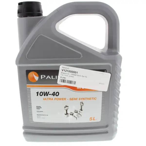 Palidium Motoröl 10W40 Semi Synthetic - 5 Liter - V121000001 Neu Im Sortiment