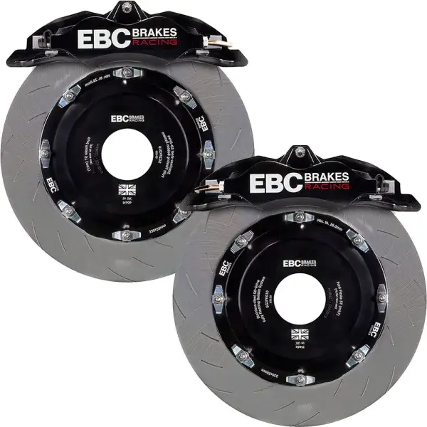 Angebot EBC Apollo Big Brake Kit vorne - Schwarze 4-Kolben-Bremssättel und geschlitzte Scheiben - EBC-BBK002BLK-1