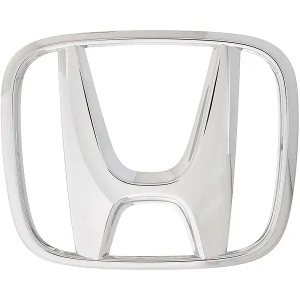 Honda H Emblem Vorne - Silber - 75700-SZW-000 Expressversand