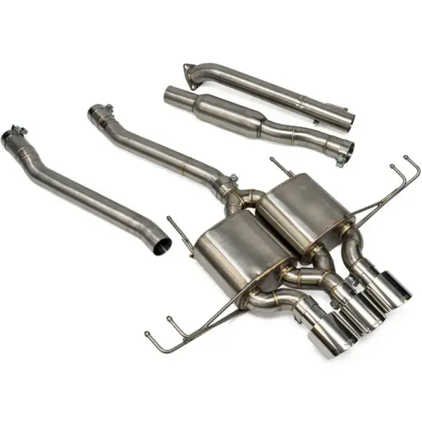 Jetzt Kaufen SRS Cat-Back Auspuffanlage R60 Edelstahl Spitzen - CBS-CVFK8-R60-SS