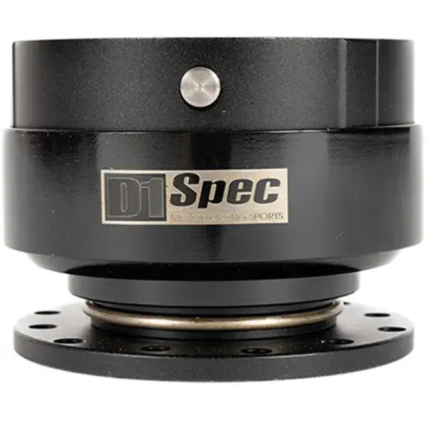Online Kaufen D1 Spec Lenkrad Schnellspanner (snap-off) Typ 2 mit Ding Ding Verriegelungsgeräusch - Schwarz - D1S-002-2G