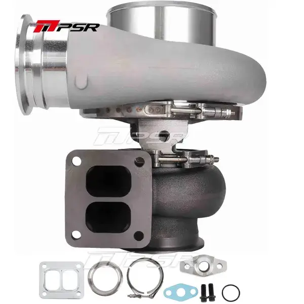Sofort Bestellen Pulsar Turbo Systems 488 1550HP Journal Bearing Billet Compr. Wheel Turbo – T51R Mod - 101x91.3mm-T6 Divided 1.32 V-Band - 100140023