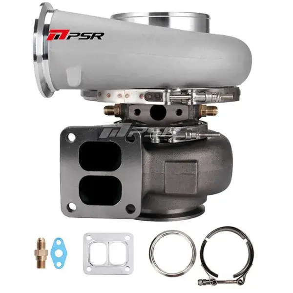 Pulsar Turbo Systems 7982G 1500HP Curved Point Mill Comp. Wh. Dual Ball Bearing Turbo - Standard - T4 Divided 1.01 V-Band - 102245220 Nur Für Kurze Zeit