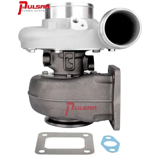 Pulsar Turbo Systems S366 950HP GEN2 Journal Bearing Turbo - Standard - 80x73mm - T4 .88 V-Band - 100130013 Neue Kollektion