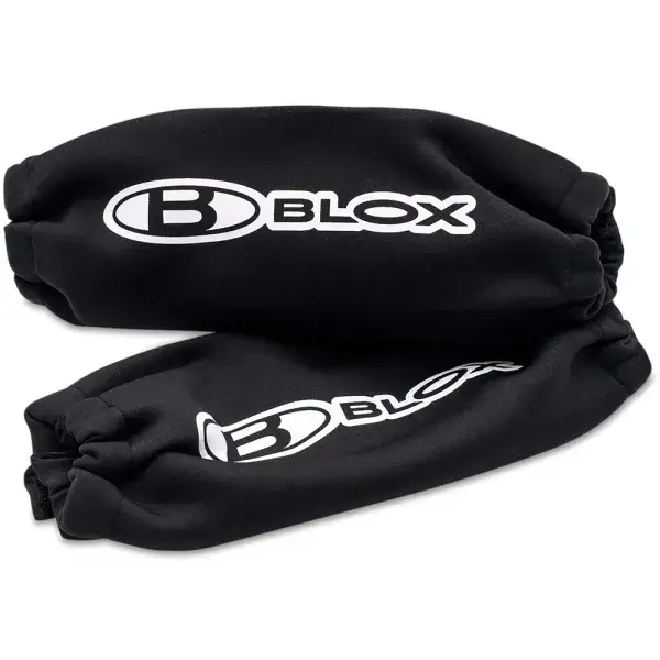 Markenprodukt BLOX Racing Stoßdämpferabdeckungen - Schwarzes Neopren - BXAP-00033-BK