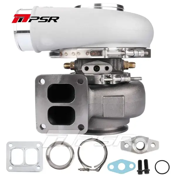 Aktuell Pulsar Turbo Systems 480 1250HP Journal Bearing Billet Compr. Wheel Turbo - T51R Mod - 87.4/81.7mm - T4 Div. 1.25 V-Band - 100140693