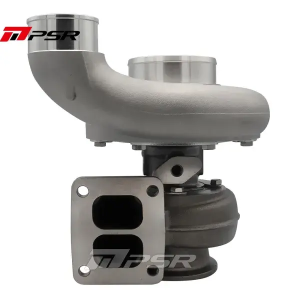 Pulsar Turbo Systems Billet 369D 950HP Dual Cer. Ball Bear. Turbo with 90° Elbow Outlet Compr - 80x73-T4 Divided 0.91 - 102130011 Top-Angebot