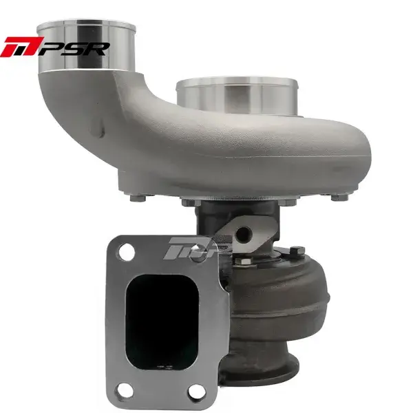 Pulsar Turbo Systems Billet 366D 950HP Dual Cer. Ball Bear. Turbo with 90° Elbow Outlet Compr - 80x73 - T4 Open 0.88 - 102130023 Bestpreis