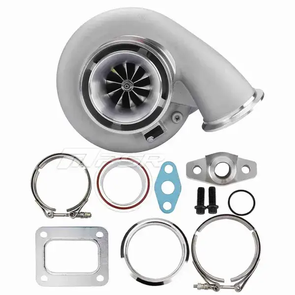 Billig Pulsar Turbo Systems 8894G 1900HP Curved Point Mill Compr. Wh. Dual Ball Bearing Turbo - Standard - T6 Open 1.23 V-Band - 102155001