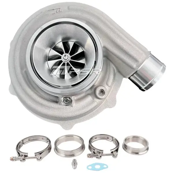Pulsar Turbo Systems 4849A 550HP PTG Style Compressor Dual Ball Bearing Turbo -- T51R Mod - .72 Dual V-Band W/O IWG - 102192037 Meistverkauft