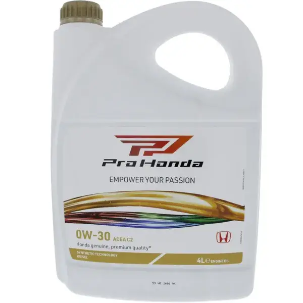 Markenprodukt Honda Diesel Motoröl 0W30 C2 - 4 Liter - 08232-P99-T4LHE