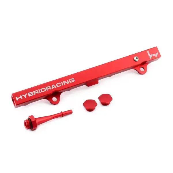 Kracherpreis Hybrid Racing K-serie Kraftstoffschiene & Fittings - rot - HYB-FRL-01-11