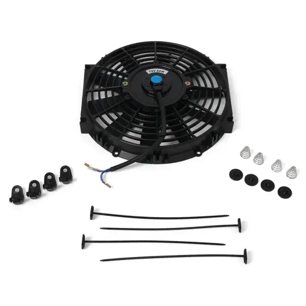 Hybrid Racing 10" universeller schlanker Ventilator - HYB-FAN-01-10 Neu