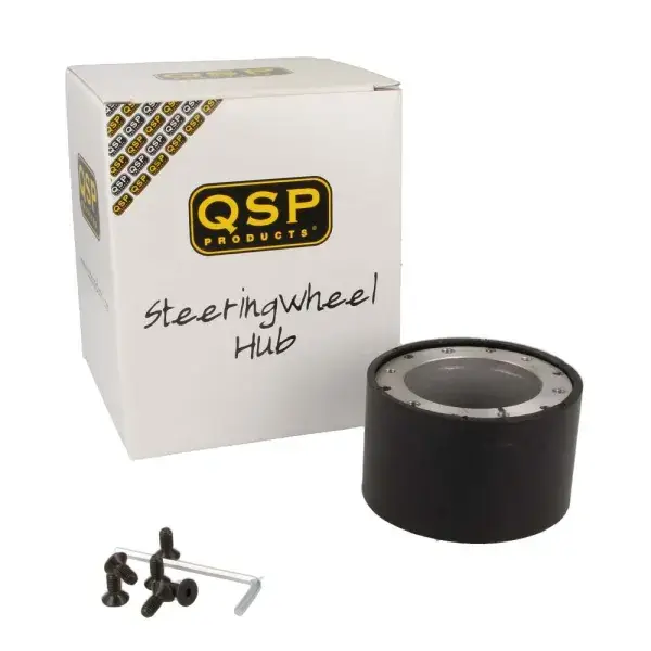 Expressversand QSP Lenkradnabe für Teleflex, Volvo, Uflex, 12p Lenksysteme - Schwarz - QS-N9218-12
