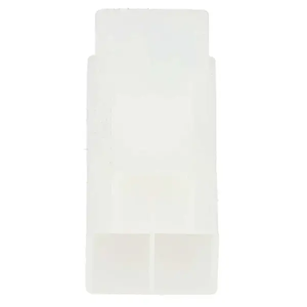 Bestpreis QSP Multiconnector 2-polig weiblich 6.3 mm T-Form (pro Stück) - Transparent - QC3139