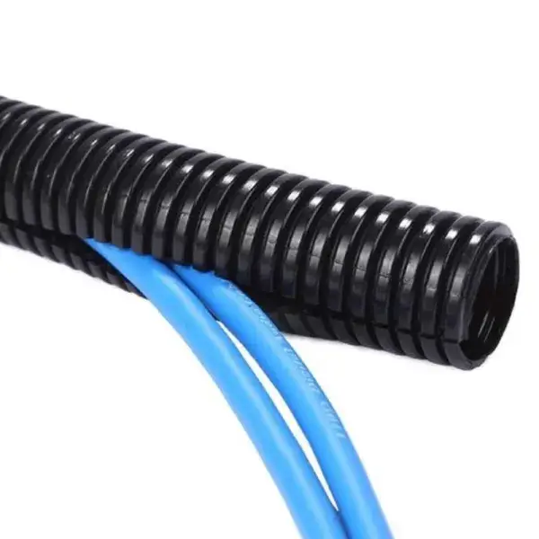 Meistverkauft QSP Kabelschutz-Wellrohr - Durchmesser 28 mm - Länge 10 m - Schwarz - QC3610-28