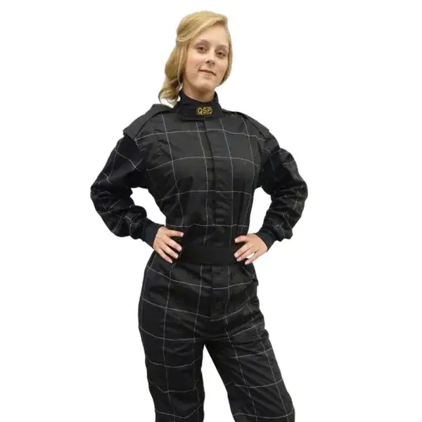 QSP Renn- / Kart-Overall - 66 - Schwarz - QSMEC-66-BLK Nur Heute