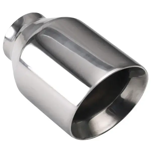 StraightFlow Auspuffblende doppelte runde abgeschrägte Spitze Ø102mm - 26-114 Bestpreis