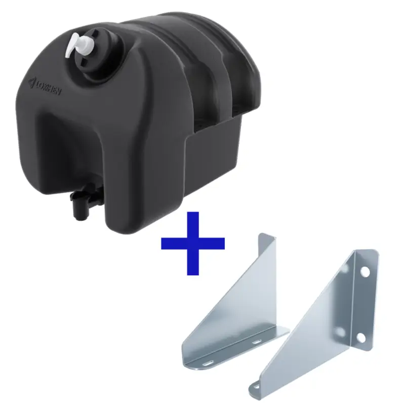 Neu Im Sortiment Wasserbehälter 18 L Square + Halterung