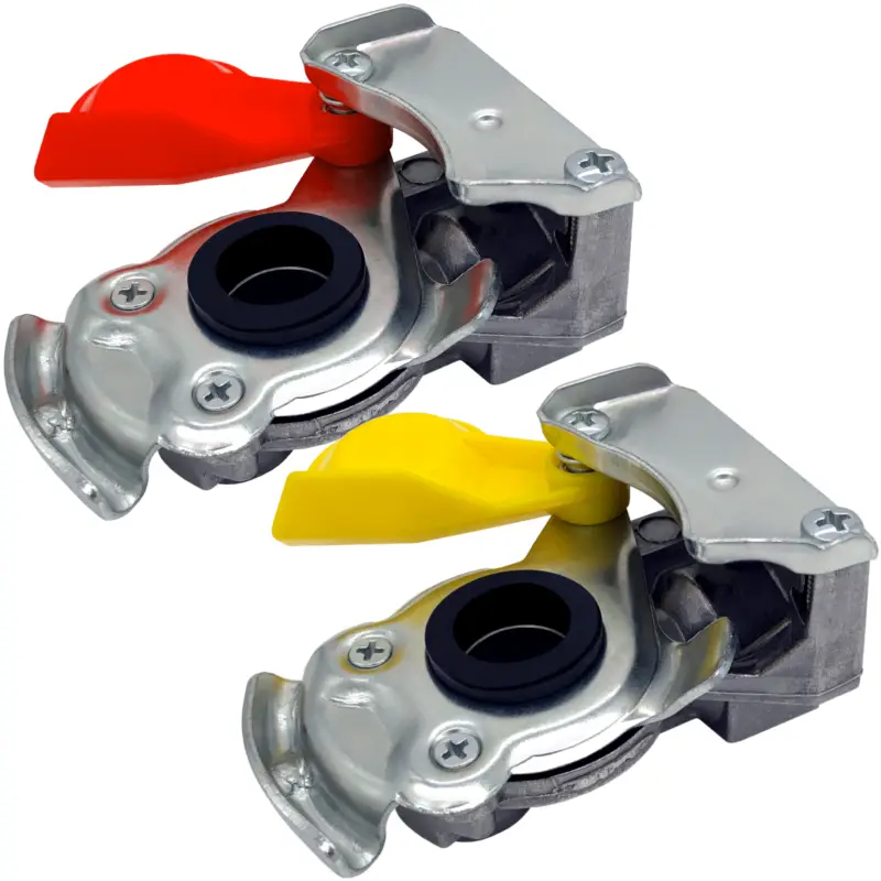 Kupplungskopf Set Rot Gelb M22x1,5 ohne Ventil Direkt Vom Hersteller