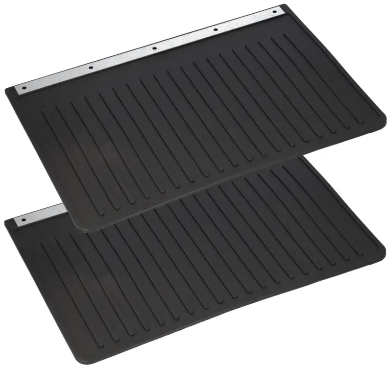 Versand Am Gleichen Tag 2x Schmutzfänger 450x300 mit Befestigungsmaterial