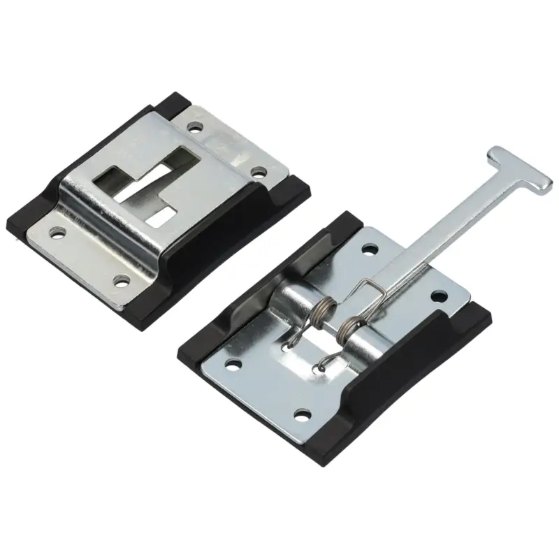Türfeststeller mit Halteteil & Unterlagen verzinkt 130mm lang Neue Kollektion