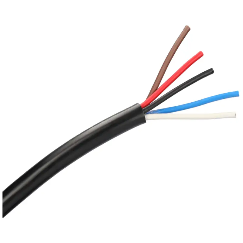 Elektroleitung 5-Polig 5x1.0mm² schwarz/weiß/rot/braun/blau Meistverkauft