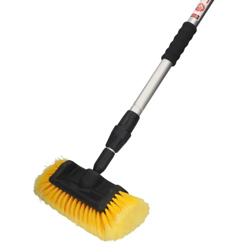 Waschbürste Teleskop 30cm breit ausziehbar 150-200cm mit Wasseranschluss Aktuell