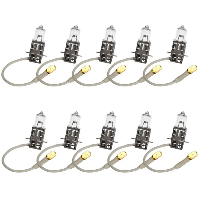 Ausverkauf 10x 24V H3 70W PK22s Halogen Glühlampe