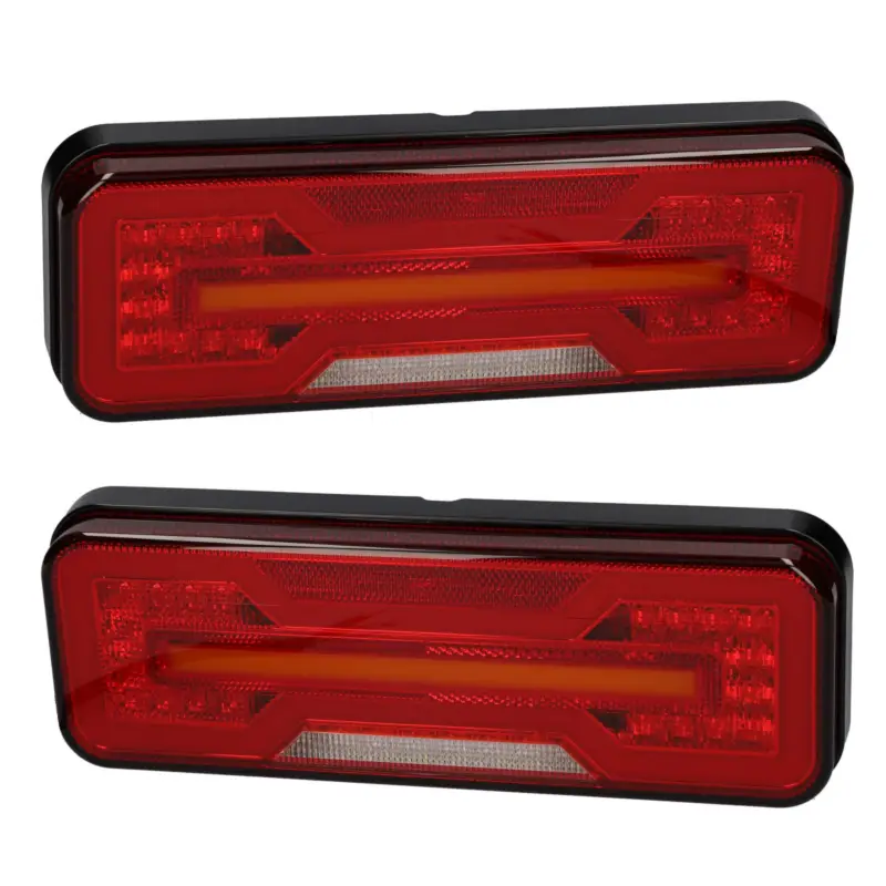 Knallerangebot SET Heckleuchten LED Neon mit laufendem Blinker 12/24V 284x100x30mm