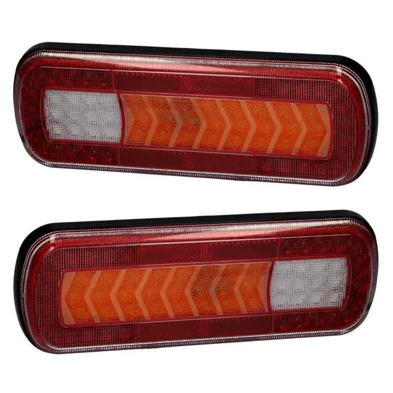 2x Heckleuchte LED mit laufendem Blinker 12V 24V Highlight