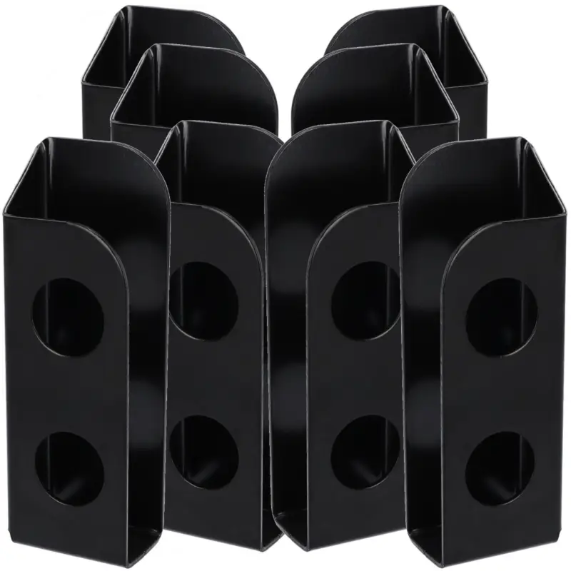 8x Einstecktasche links + rechts SET schwarz L=45mm B=26mm H=130mm Angebot