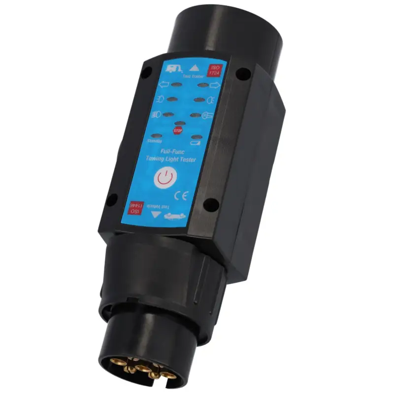 Preisknaller 12V 13pol auf 7pol Tester für Anhänger ISO 11446 nach ISO 1724