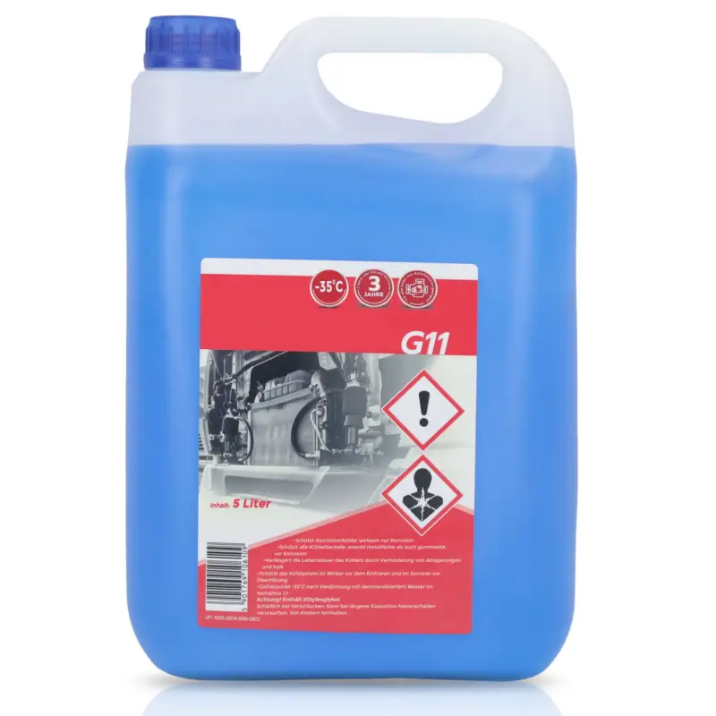 Kühlerfrostschutz G11 blau 5L -35°C Highlight