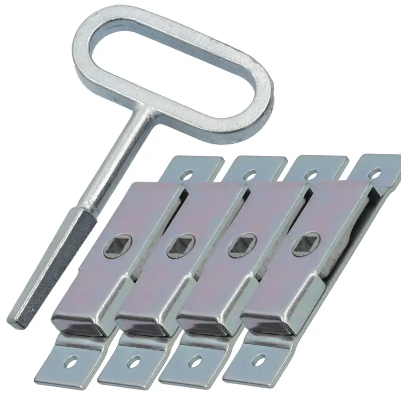 Solange Der Vorrat Reicht Vierkantschlüssel mit 4x Schloss 125x28mm
