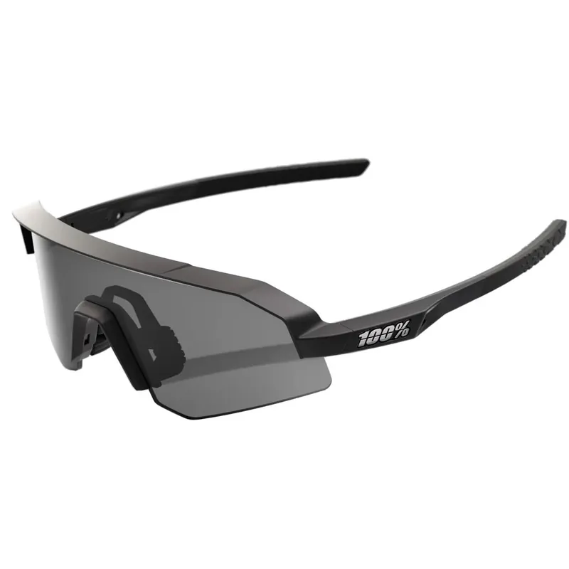 100% Slendale XS/Youth Brille - Matte Black - Smoke Schnäppchen